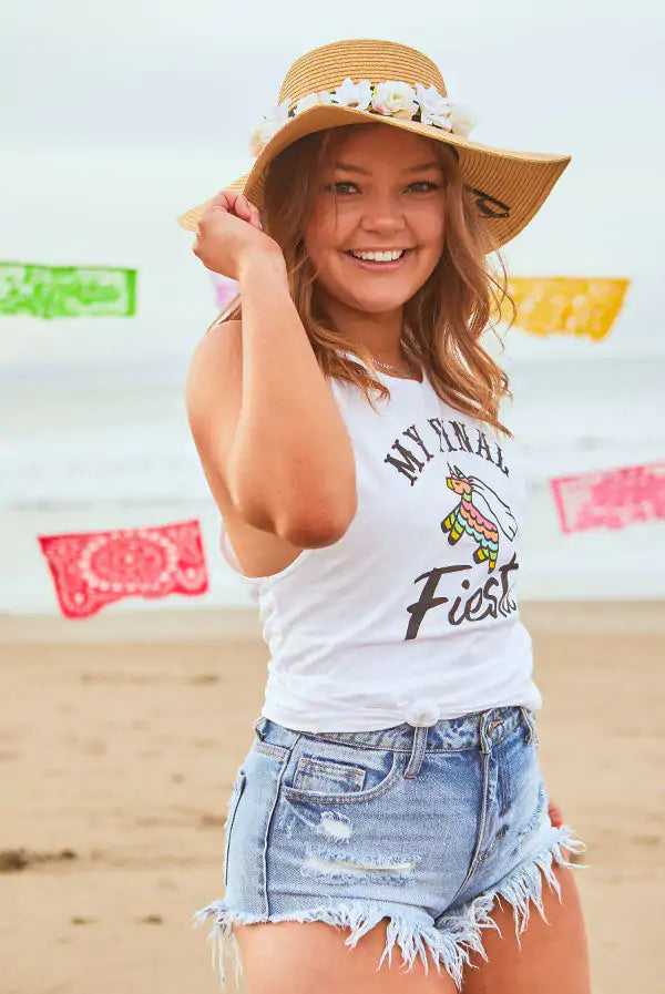 My Final Fiesta | Let's Get Smashed - Mexico Theme Muscle Tanks